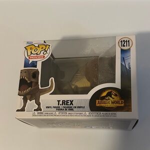 Funko Pop! Movies Jurassic World T. Rex Vinyl Figure - Brown, Yellow